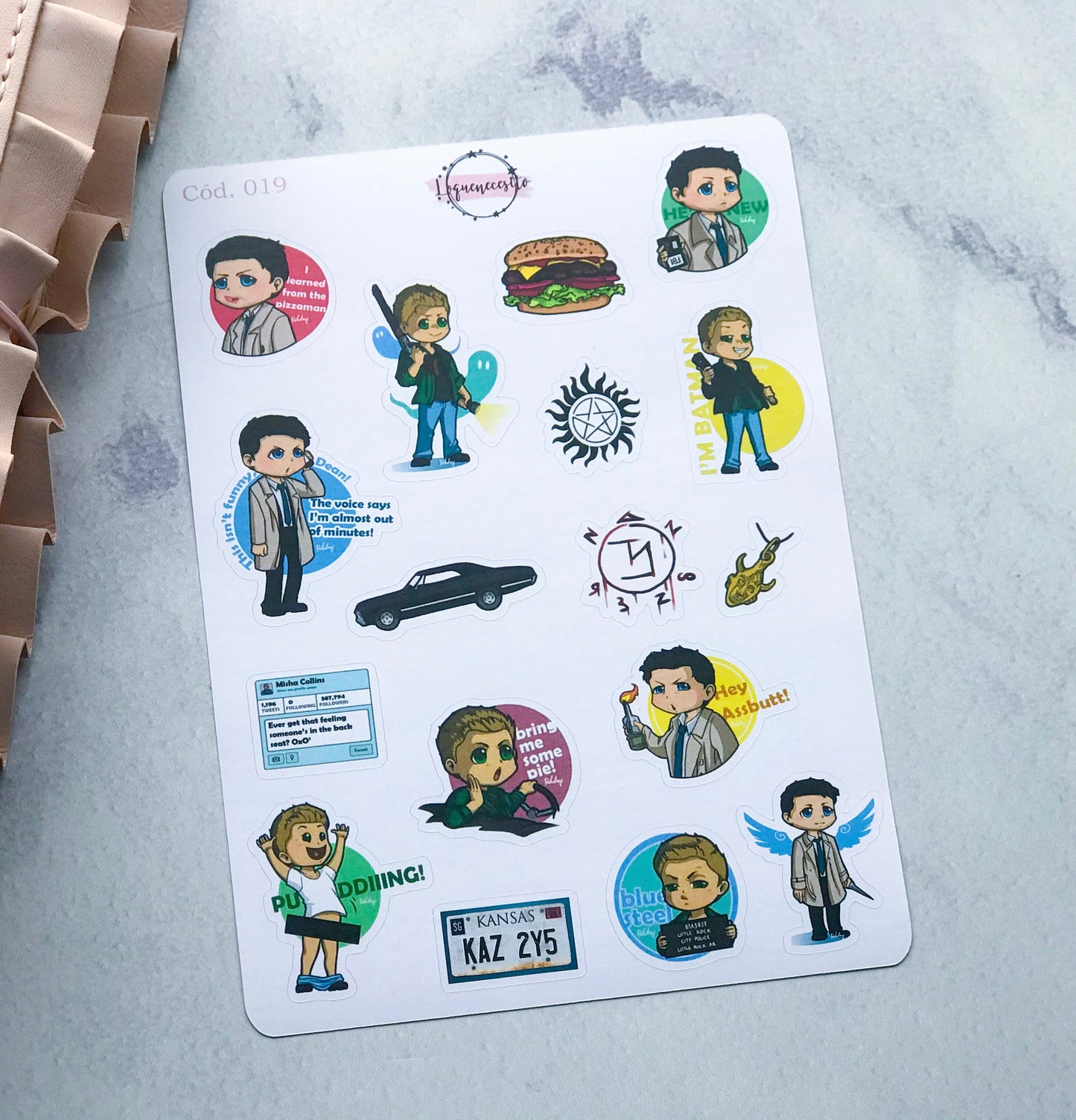Stickers Supernatural Halloween