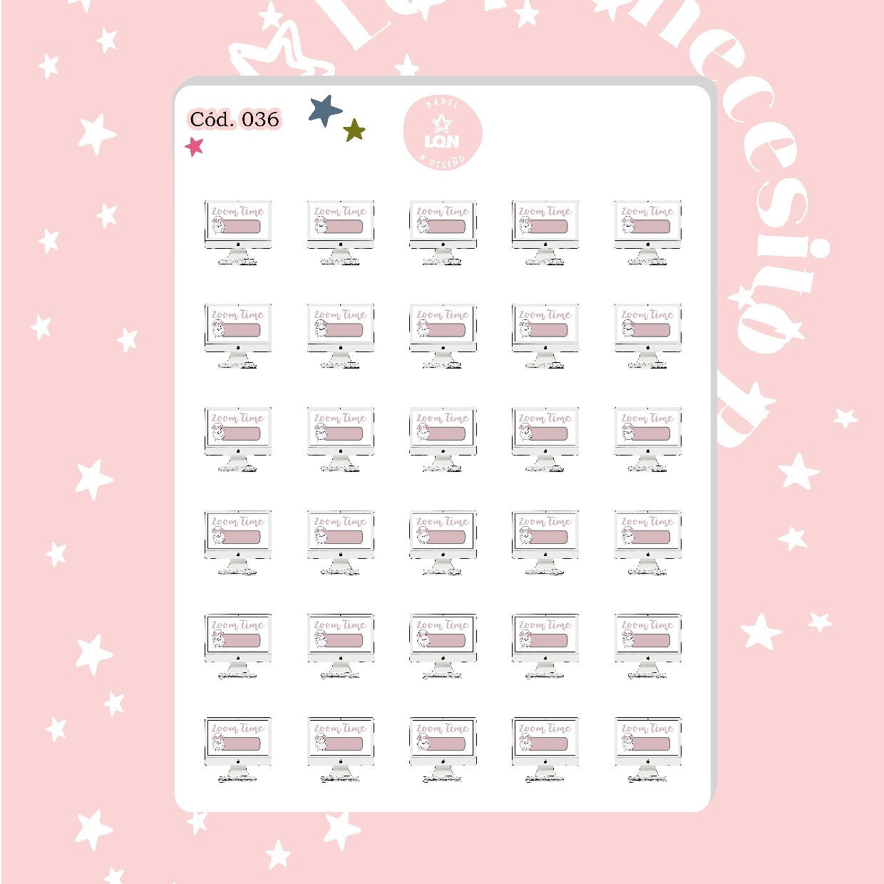 Sticker zoom