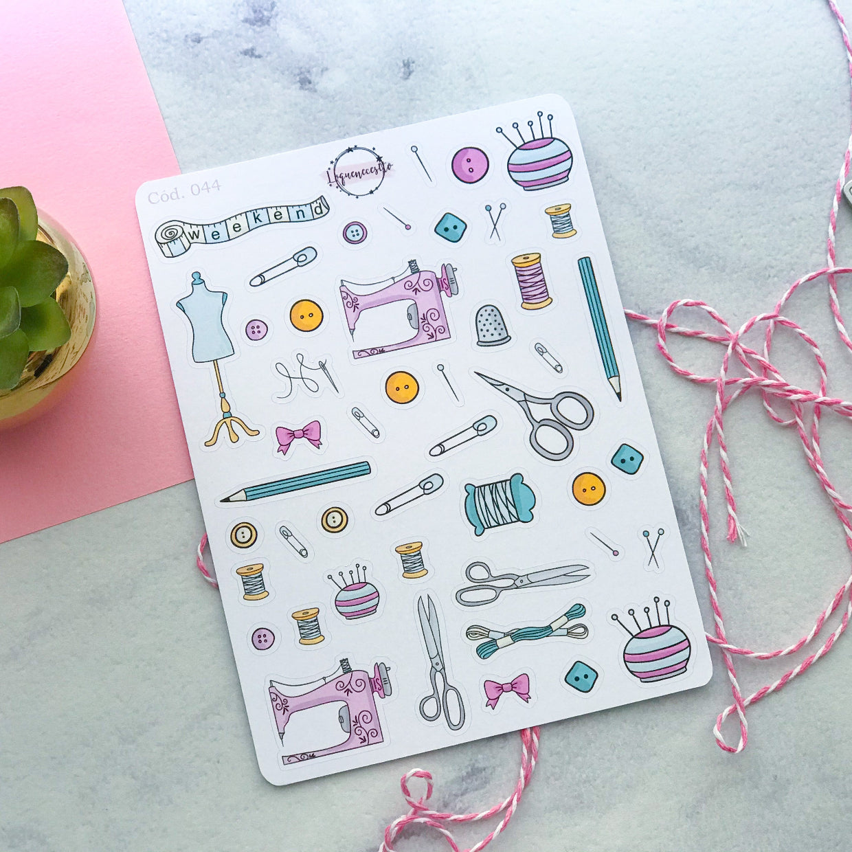 Sticker costura
