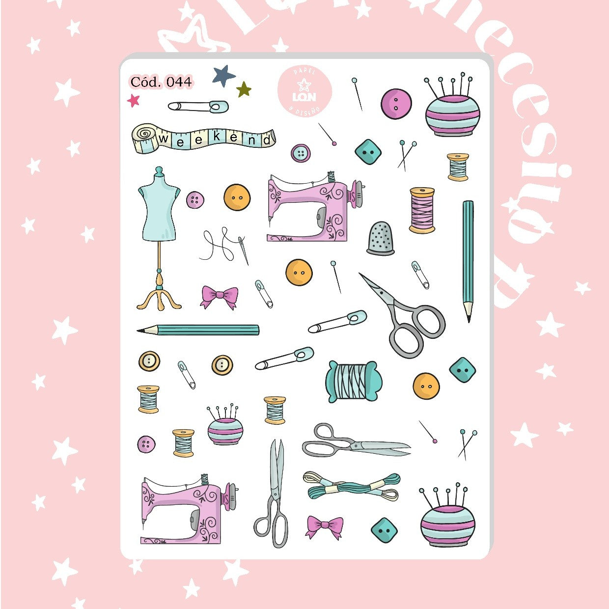 Sticker costura 044