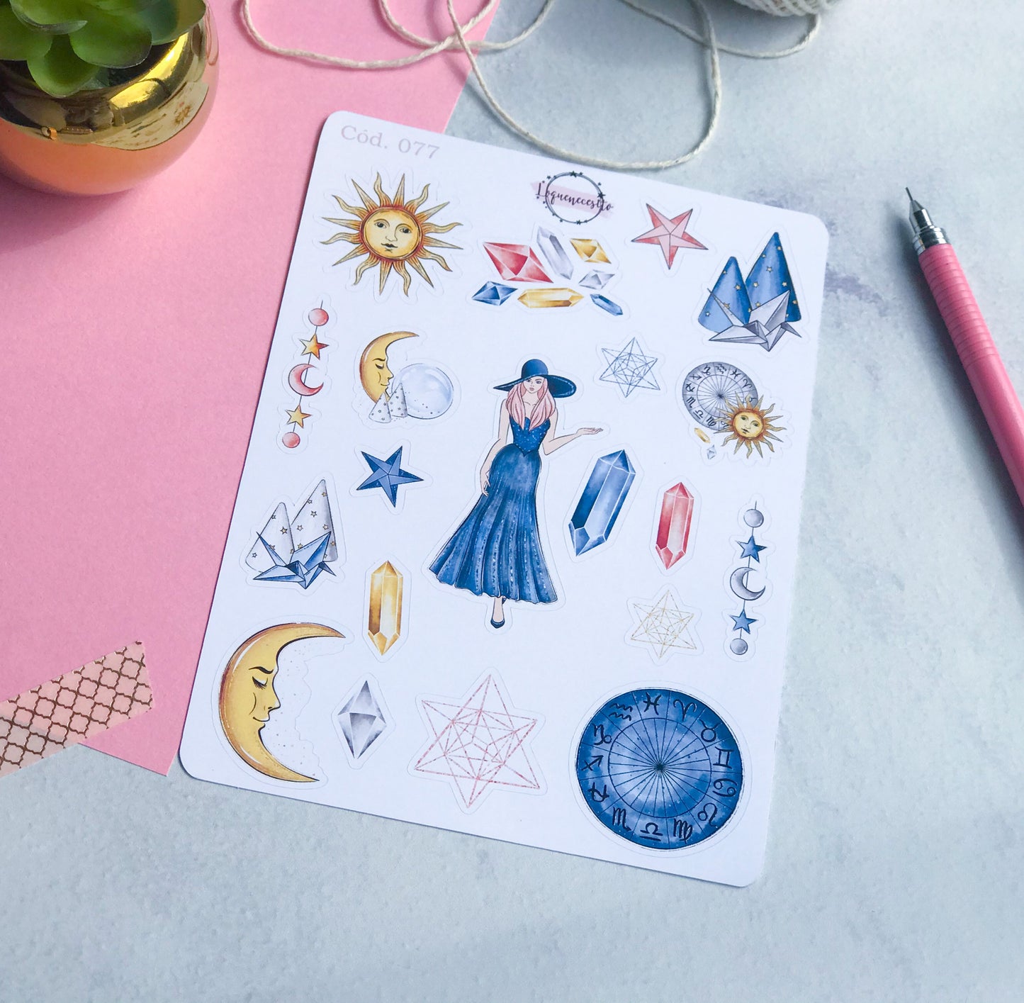 Stickers Magia Halloween