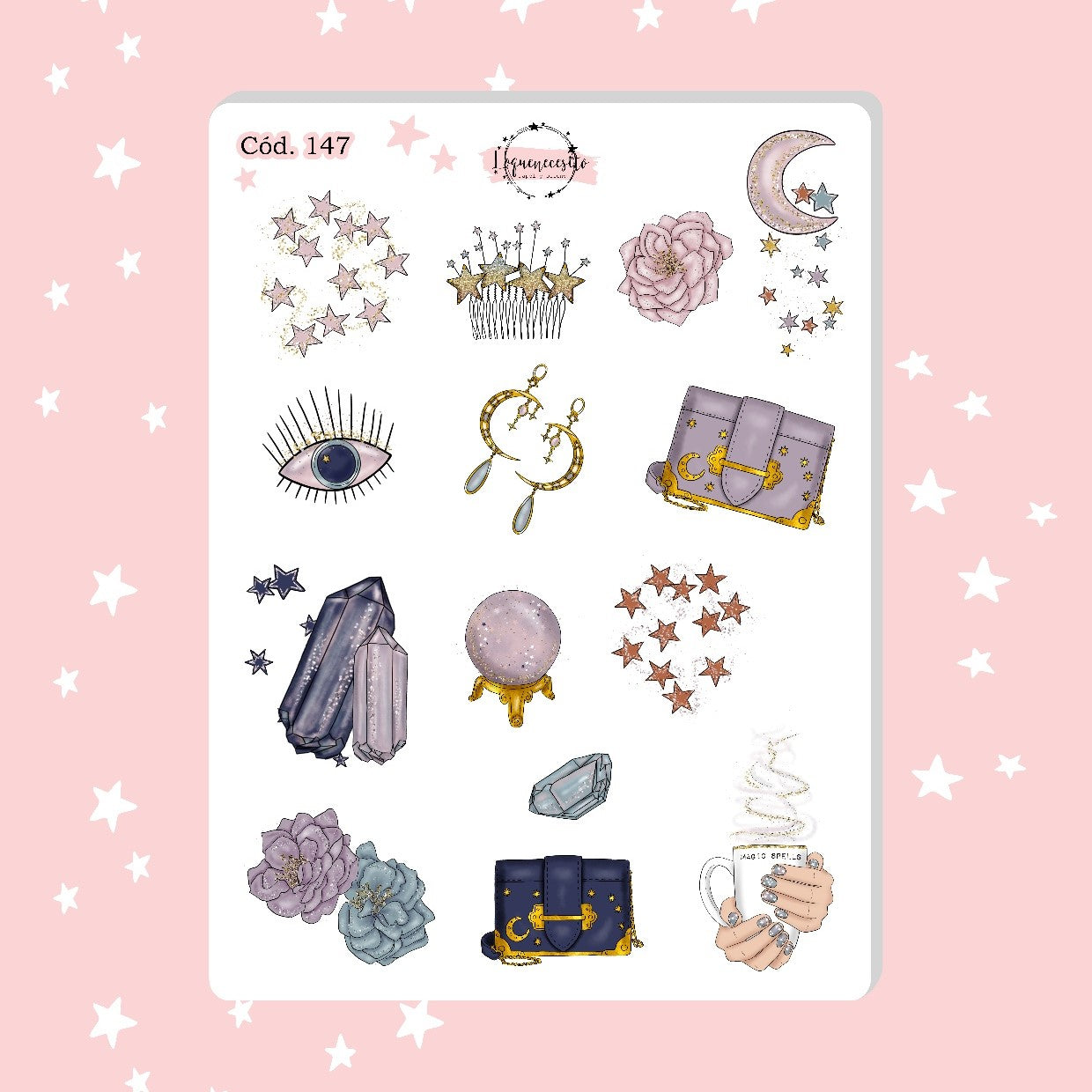 Stickers Magia Halloween