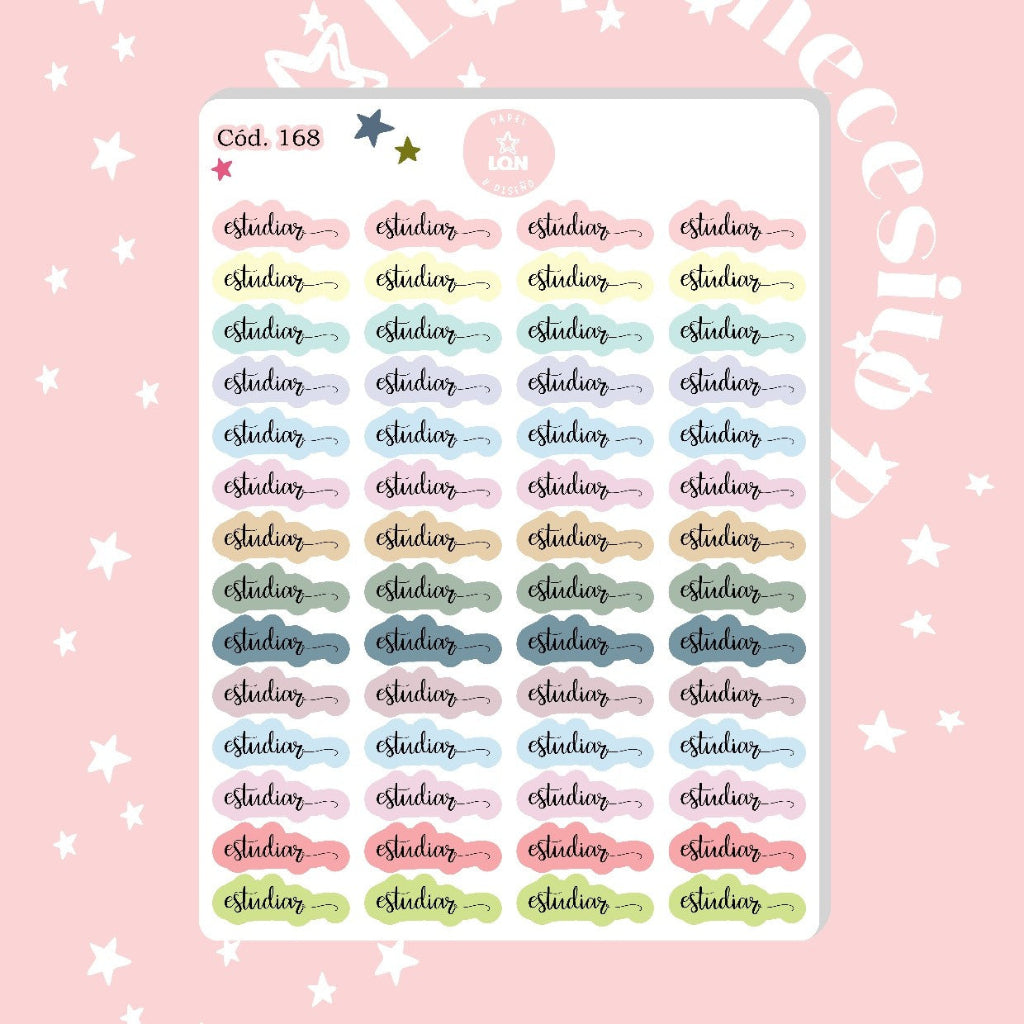 Sticker Estudiar 02 (estudiante)