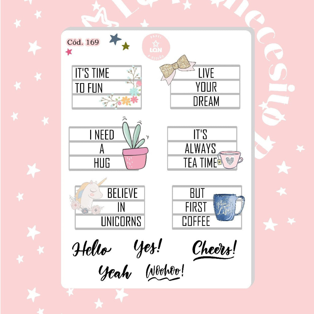 Sticker caja de luz
