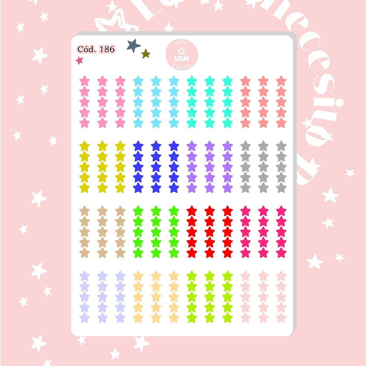 Sticker banderilla estrella