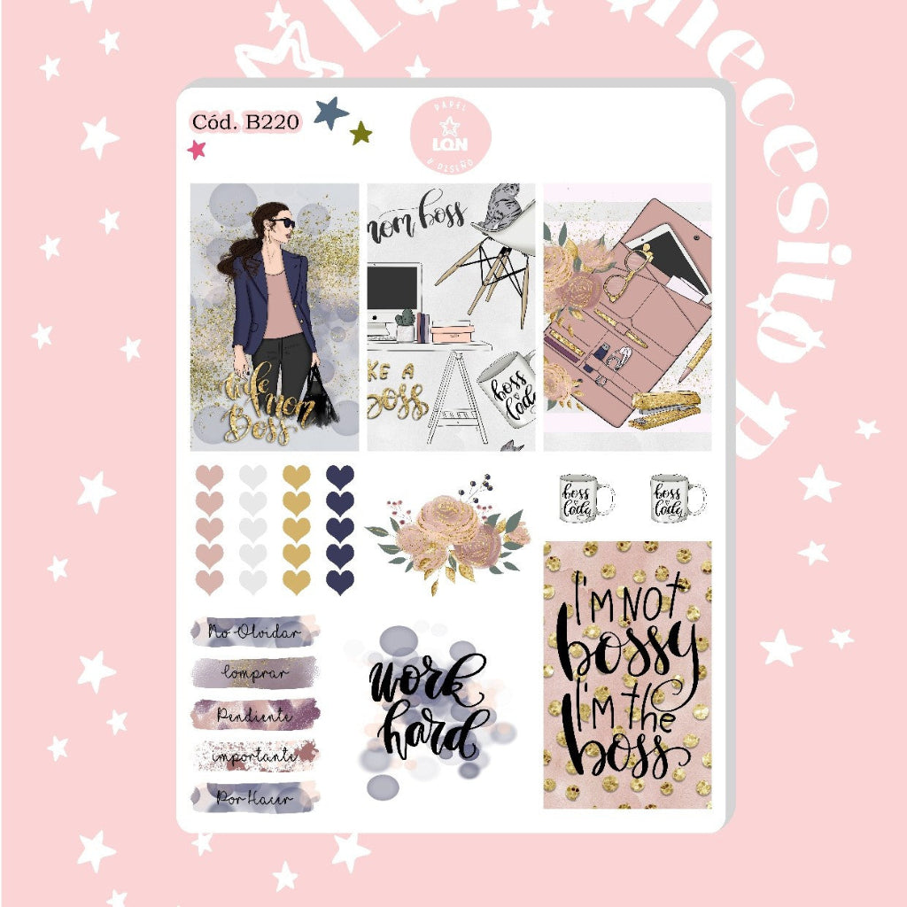 Sticker mom boss