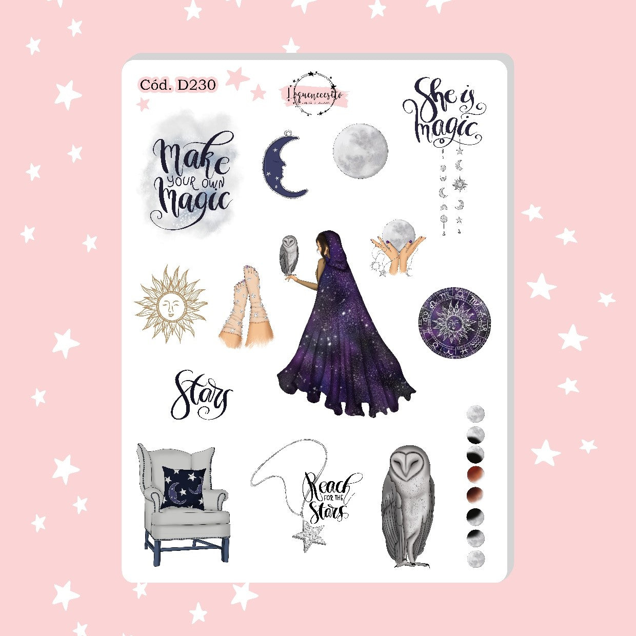 Sticker Magia Halloween