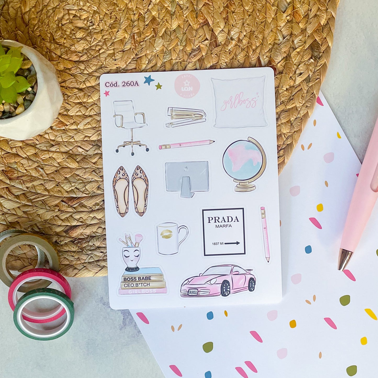 Sticker decorativo