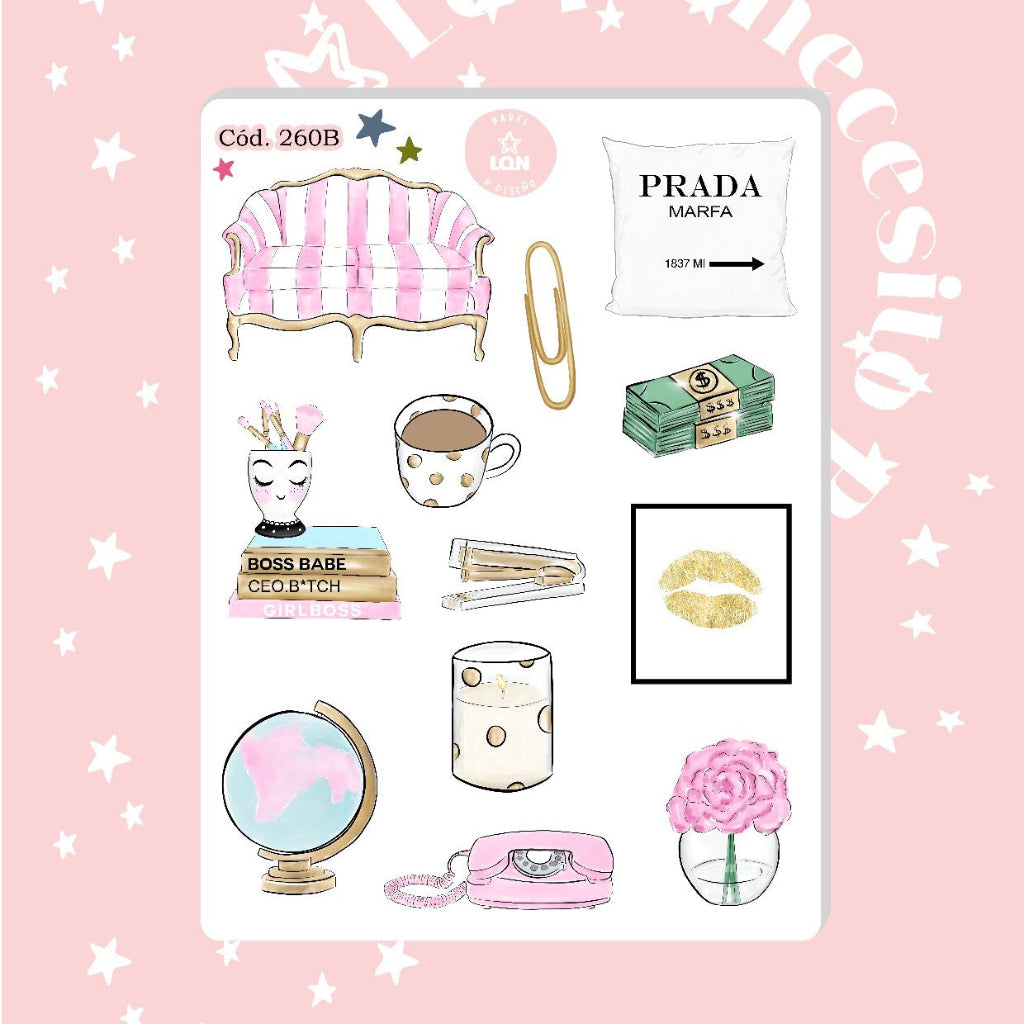 Sticker decorativo