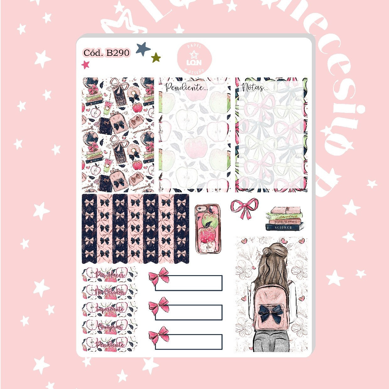 Sticker vuelta a clases