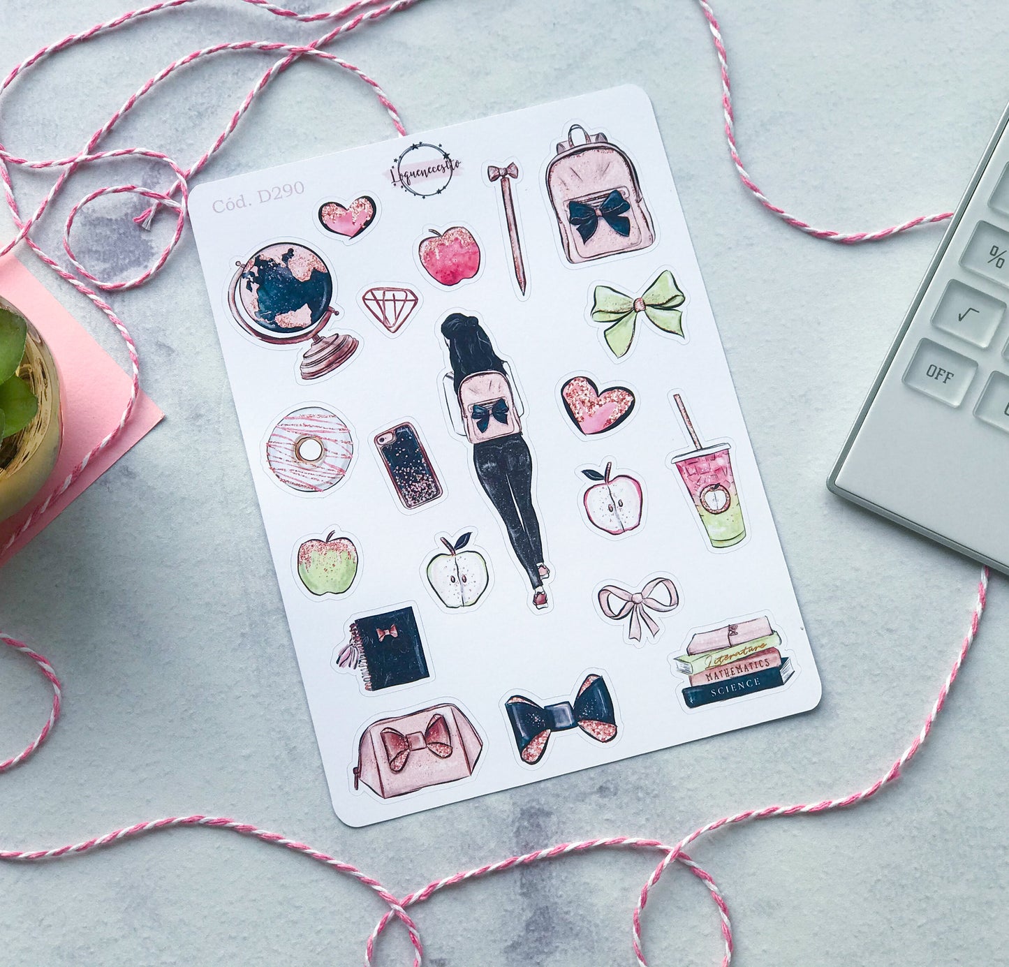 Sticker vuelta a clases