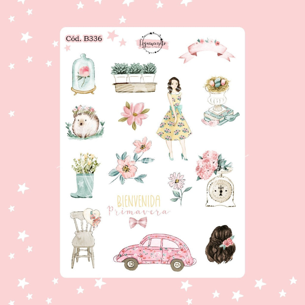Sticker Coleccion Primavera 336