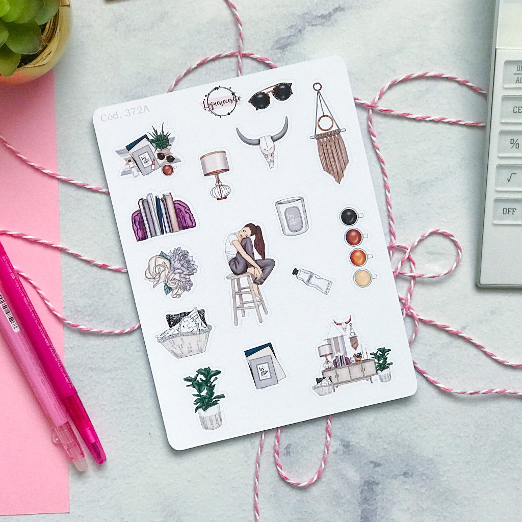 Sticker decorativo hygge