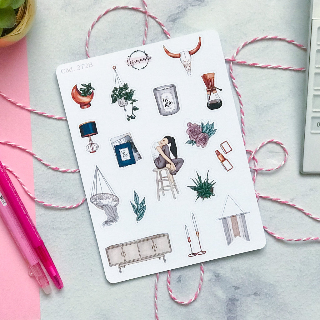 Sticker decorativo hygge