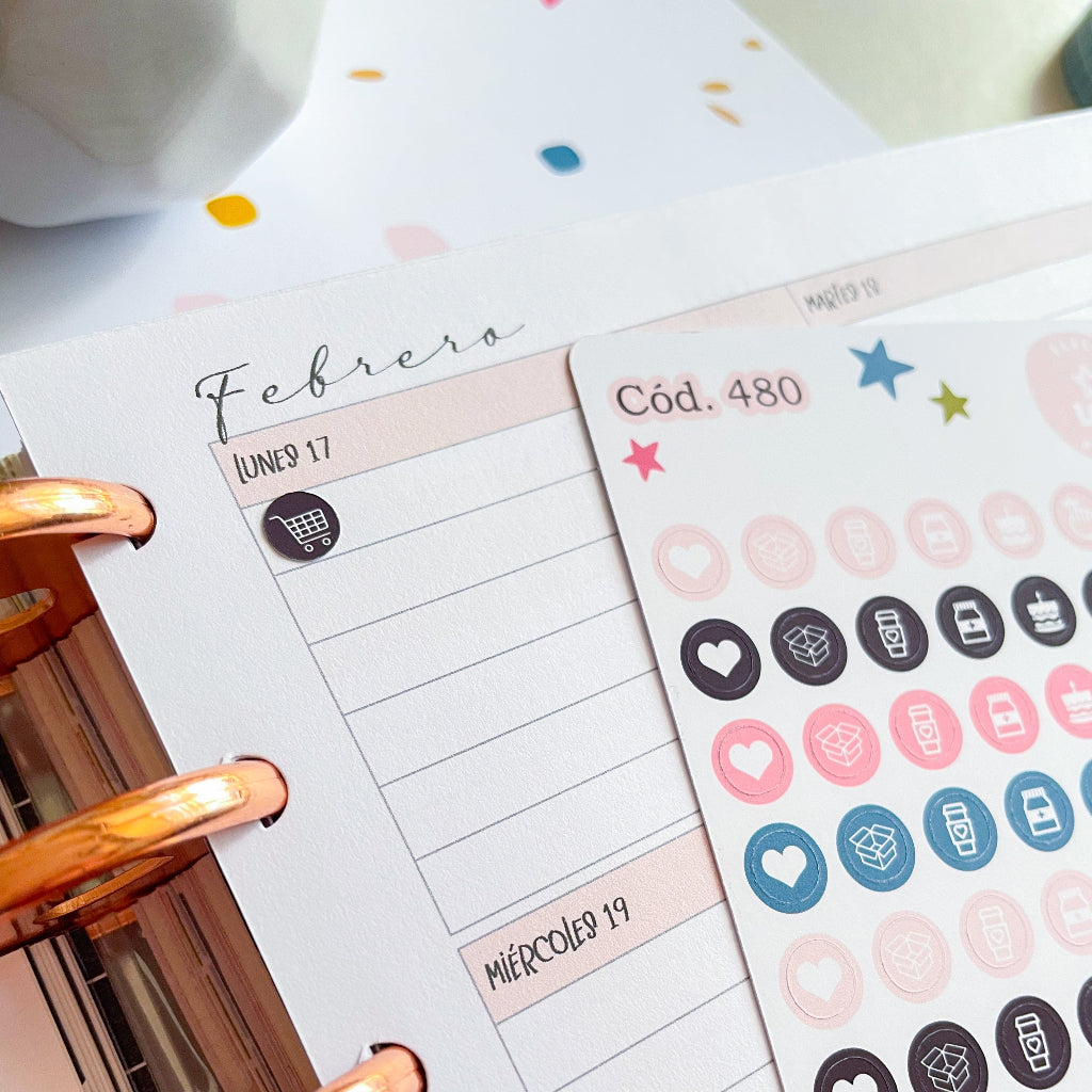 Sticker Iconos colores
