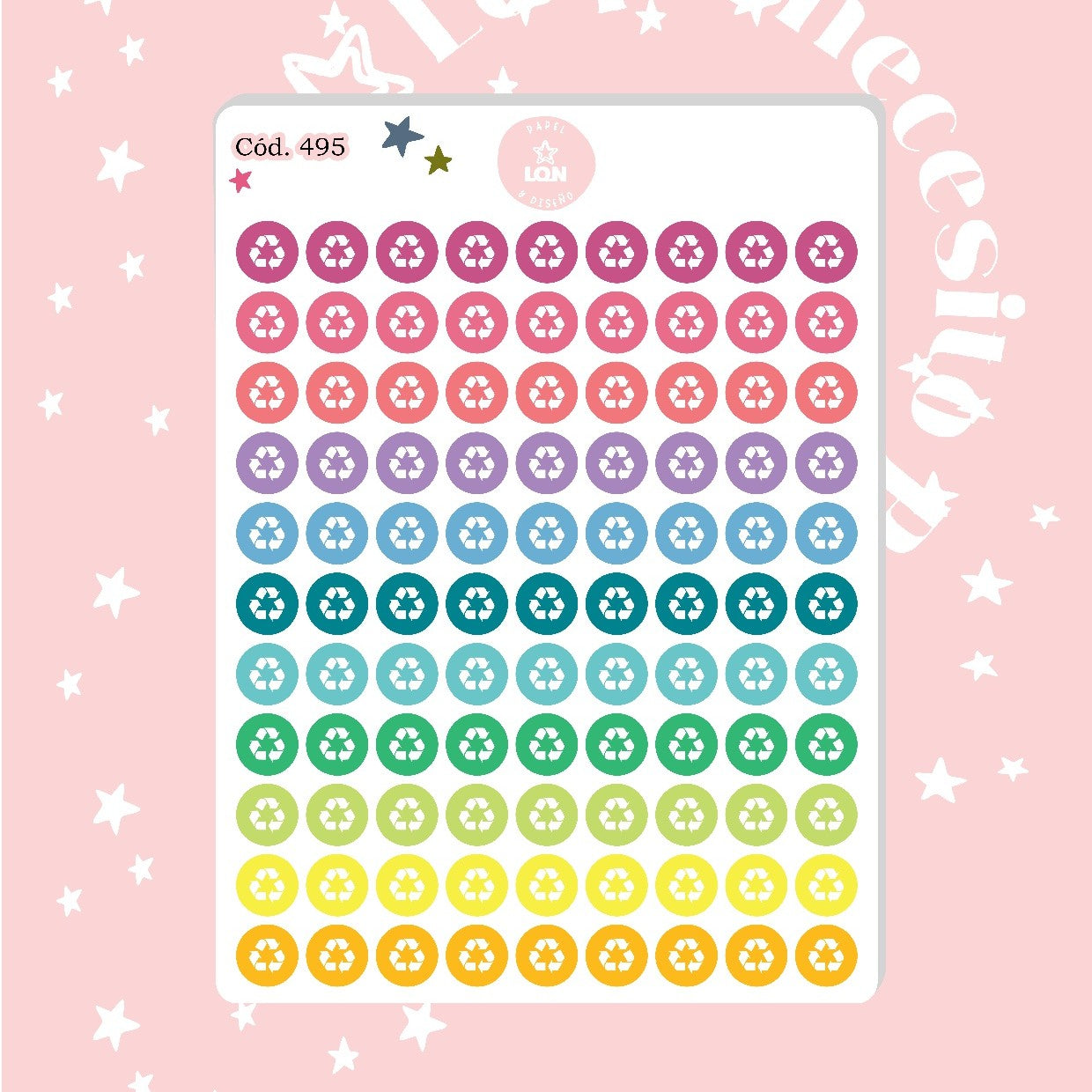 Sticker reciclar