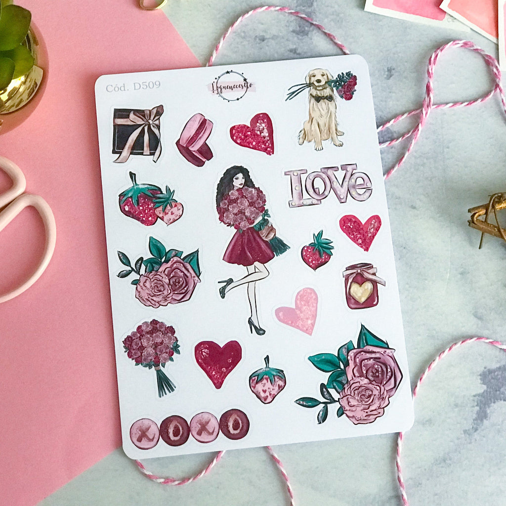 Sticker San Valentin 09