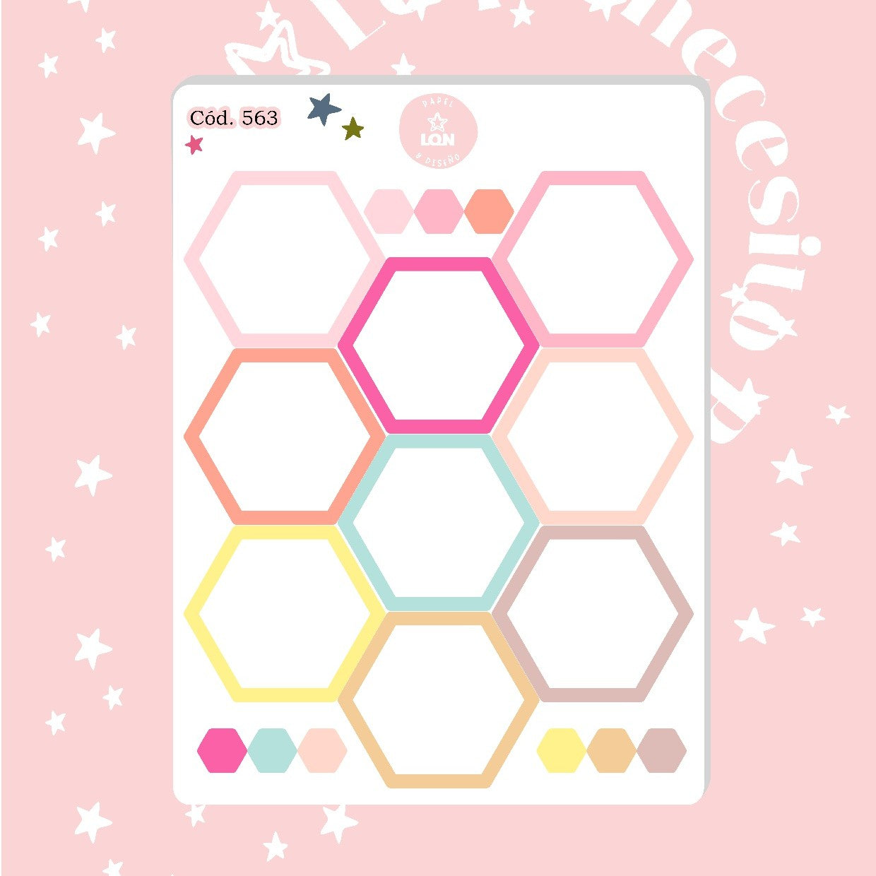 Pack sticker Esenciales para tu planner wonderful P01