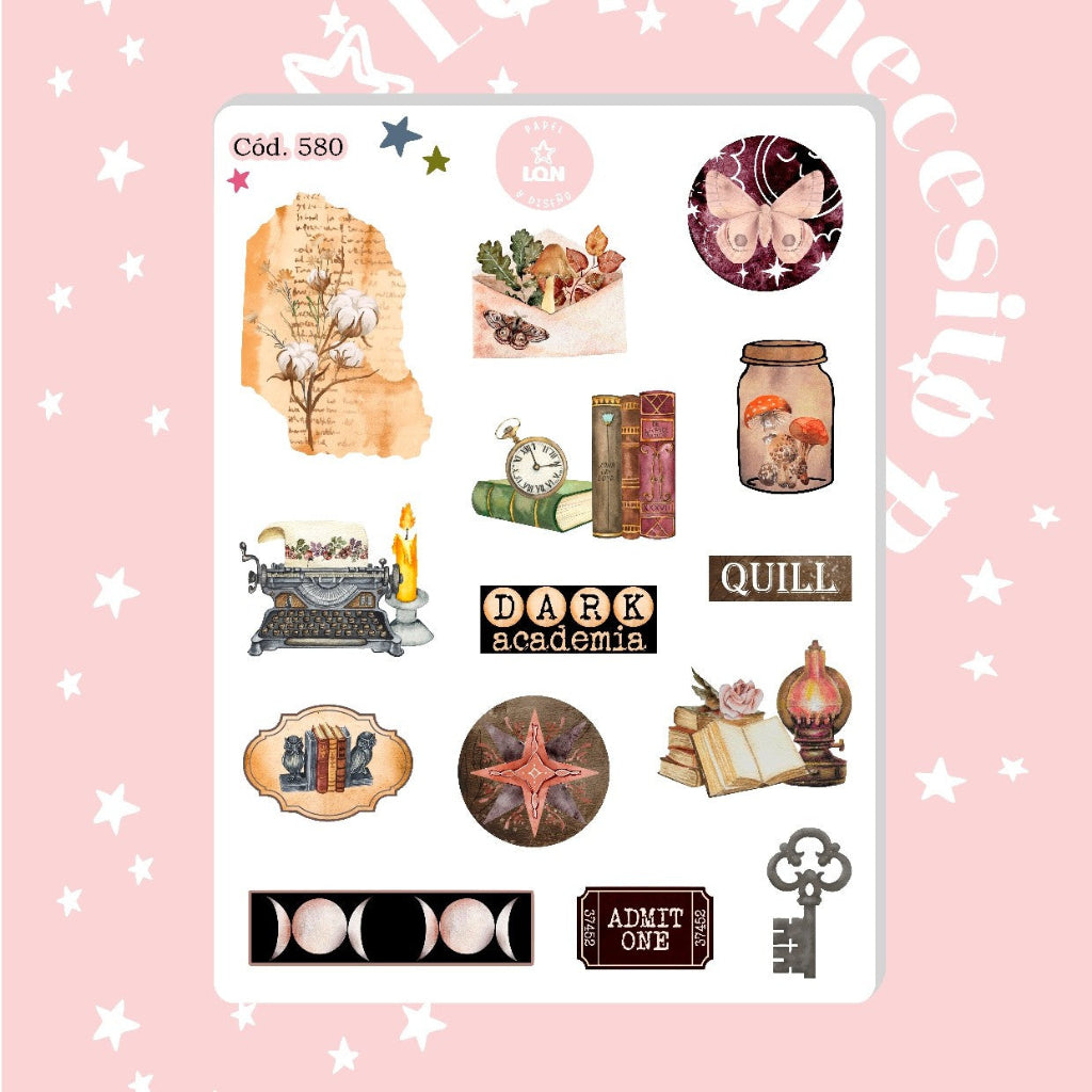 Sticker vintage primavera 580