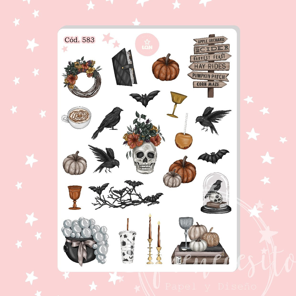 Sticker halloween