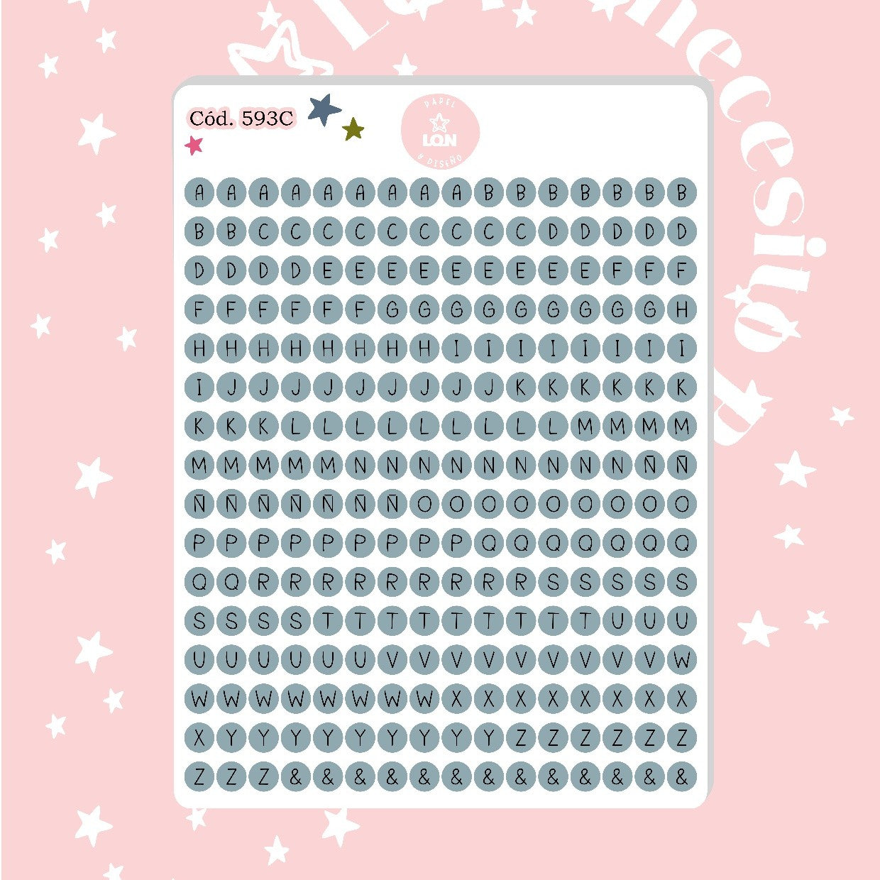 Sticker Letritas 0,6 mm
