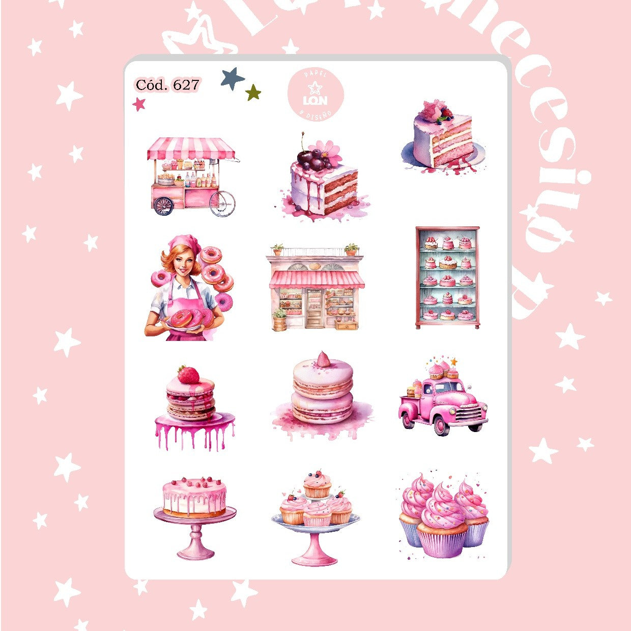 Sticker Cocina pasteleria 01