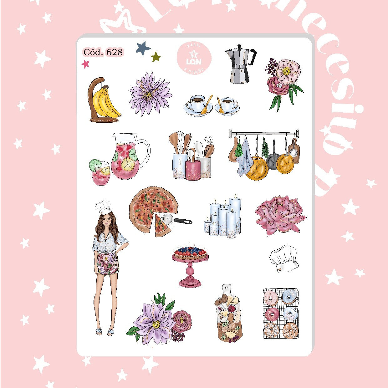Sticker Cocina pasteleria 02