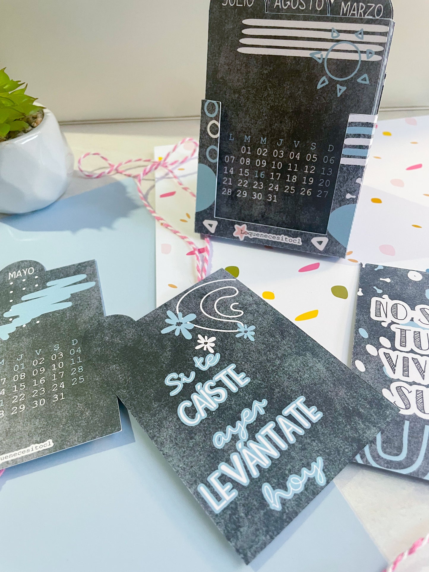 Calendario de escritorio Blackboard