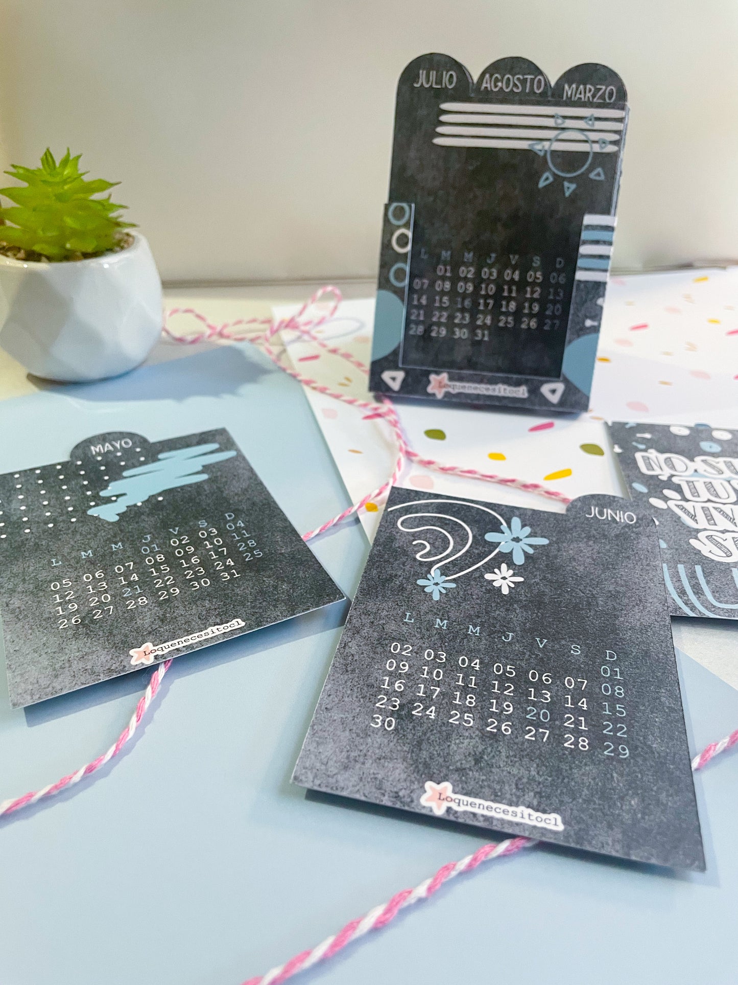 Calendario de escritorio Blackboard