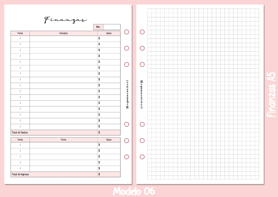 Insert A5 Finanzas