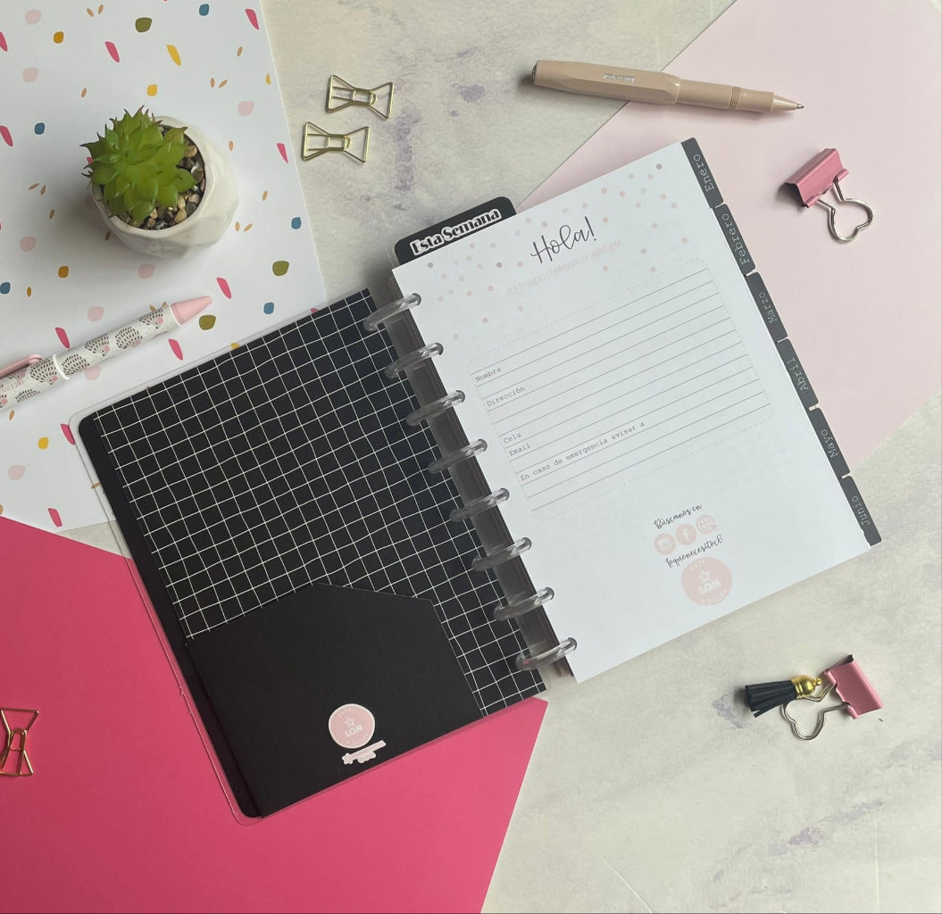 Planner de discos A5