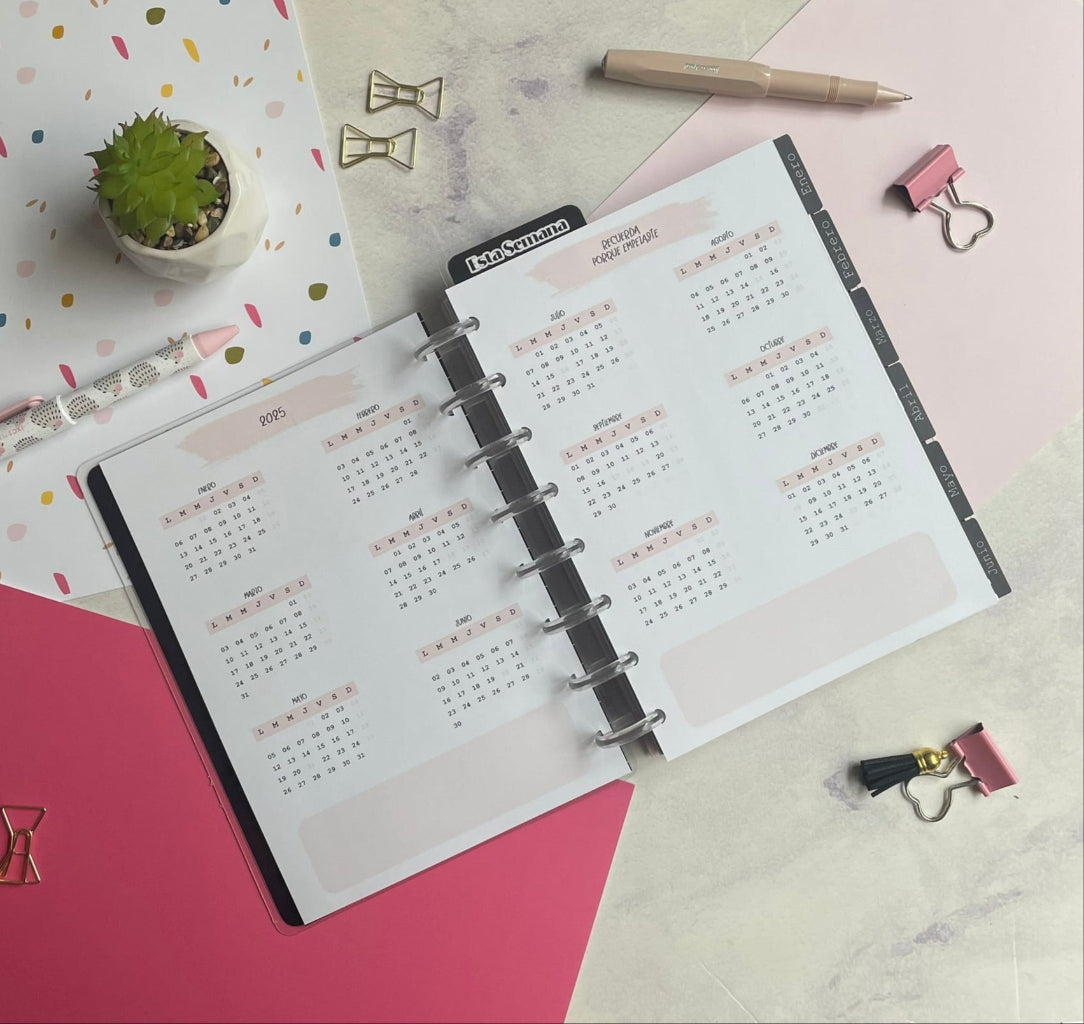 Planner de discos A5