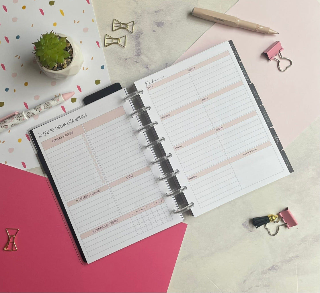 Planner de discos A5