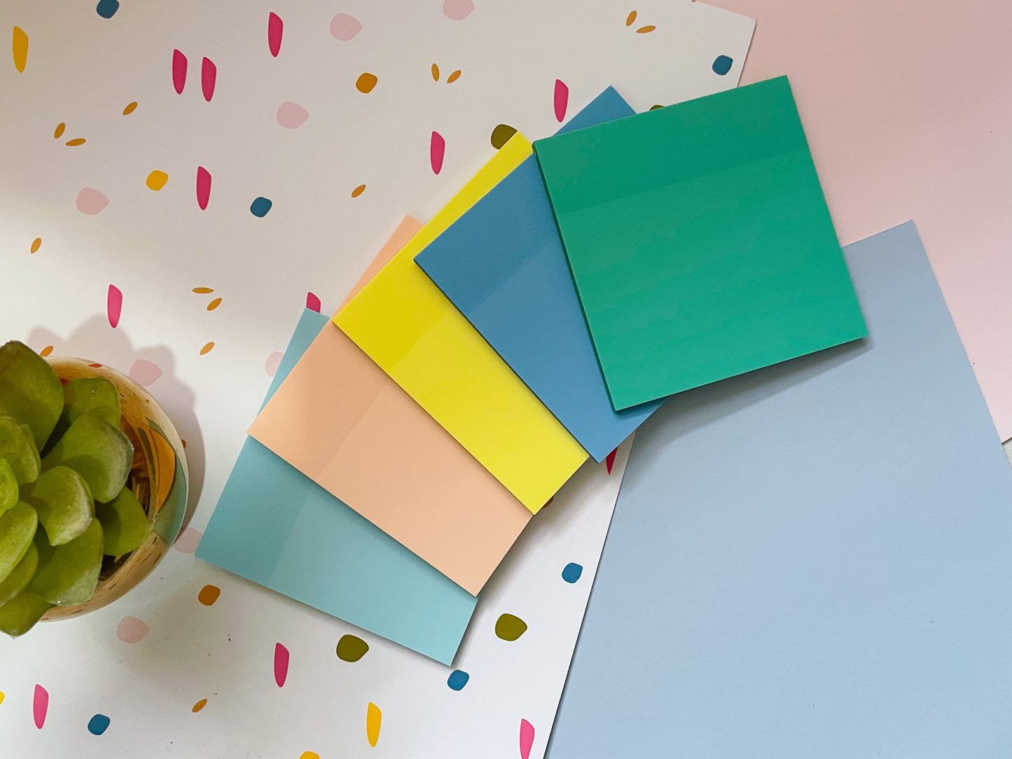 Notas adhesivas (Post-it) transparentes