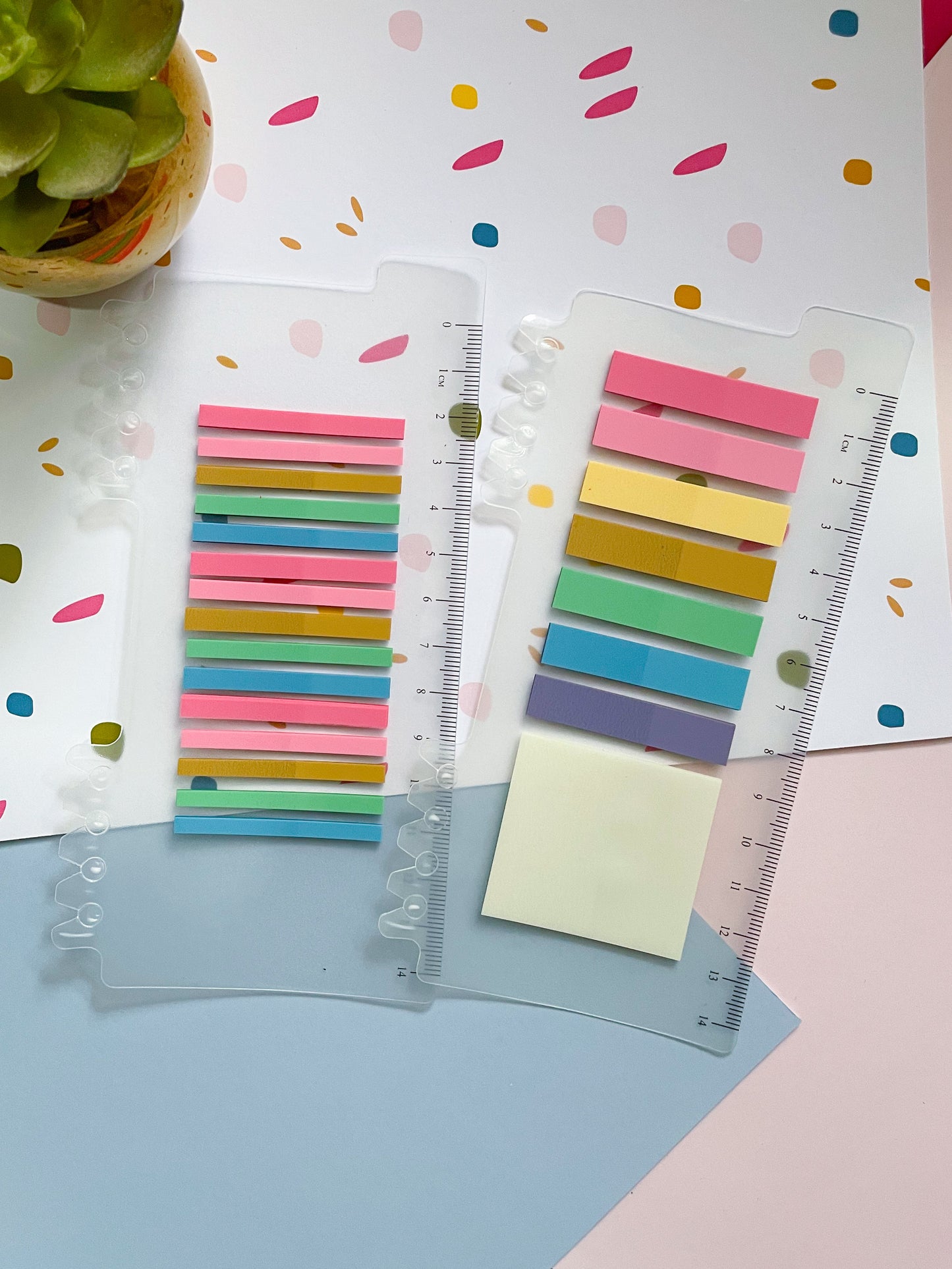 Post-it señaladores transparentes