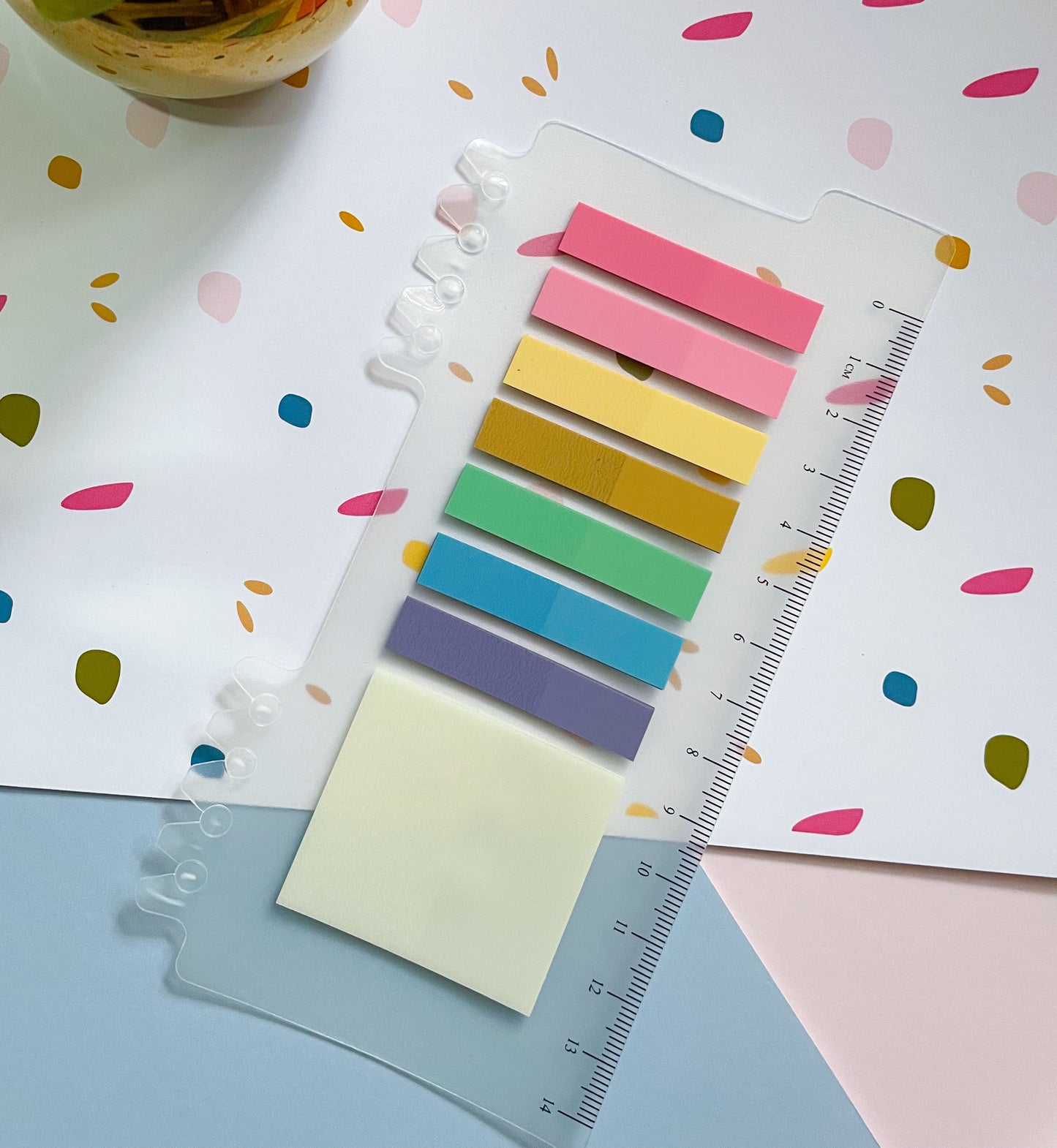 Post-it señaladores transparentes
