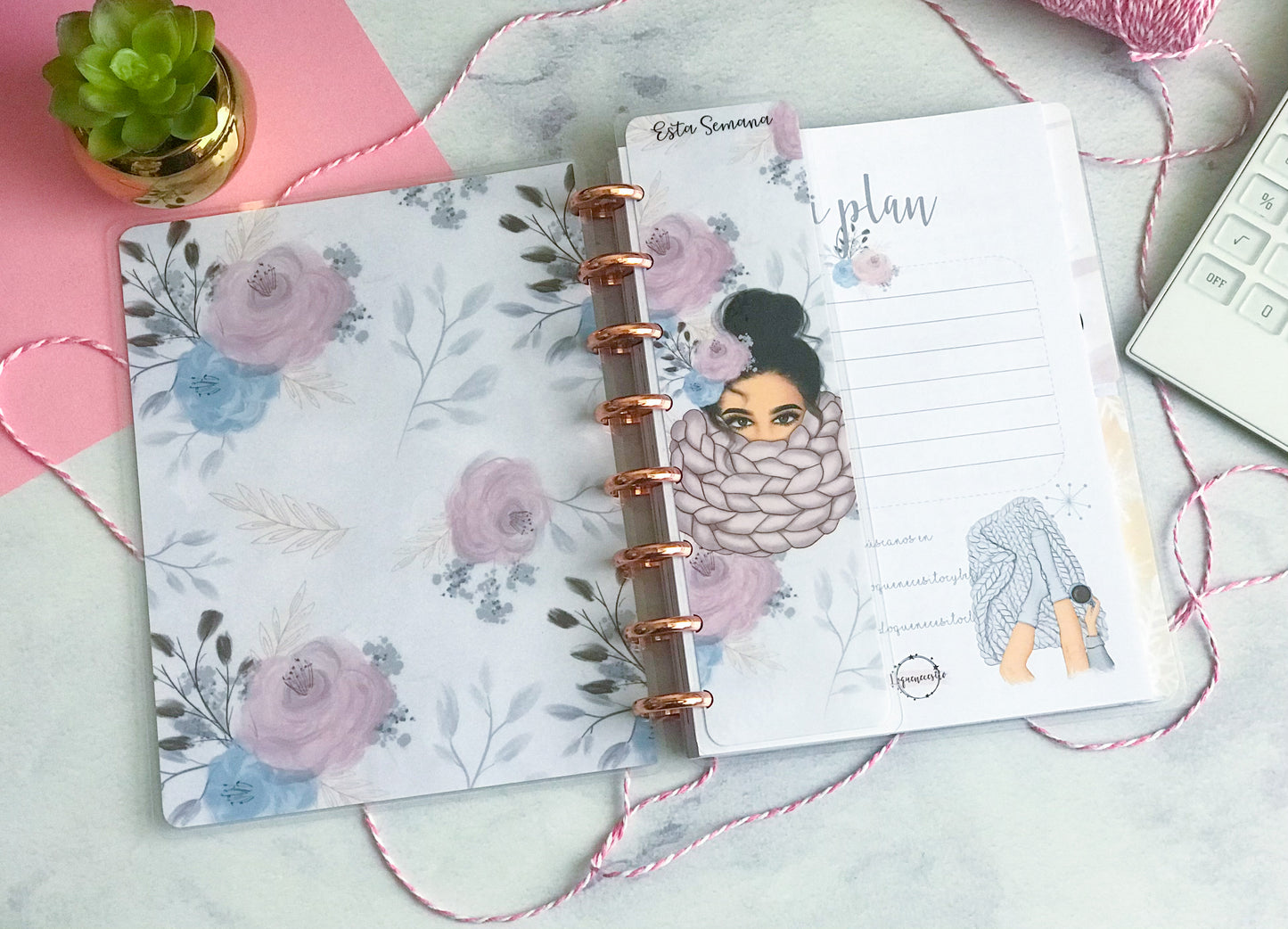 Planner de discos A5 Cozy