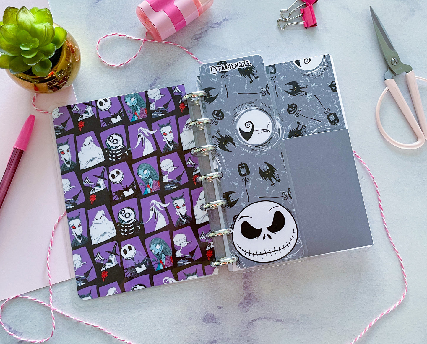 Cuaderno El Extraño mundo de Jack