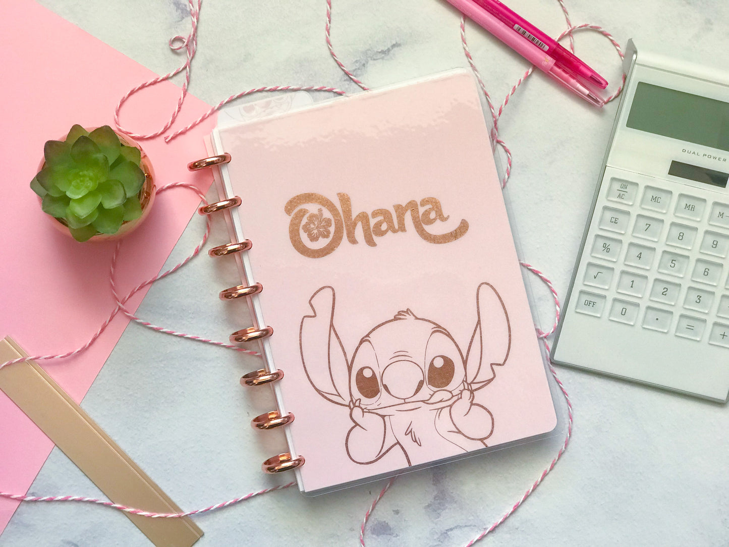 Cuaderno Discos Stitch Foil
