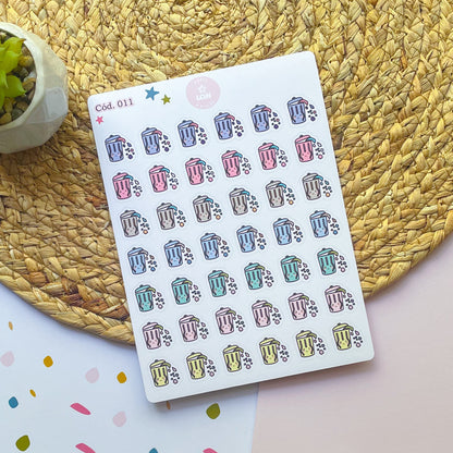 Sticker día de la basura 011