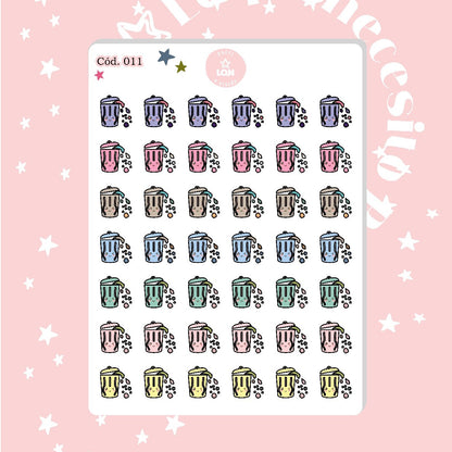 Sticker día de la basura 011