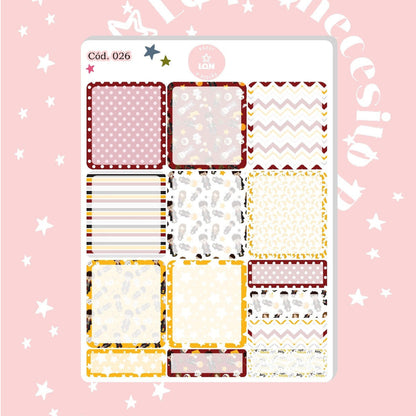 Sticker box Harry Potter
