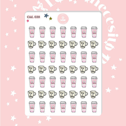 Sticker cafecito
