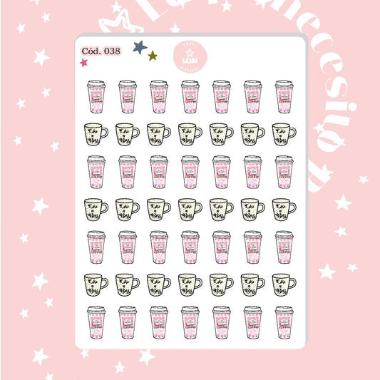 Sticker cafecito