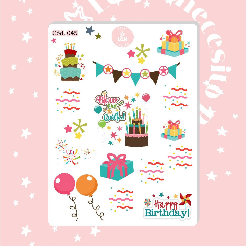 Sticker cumpleaños 01