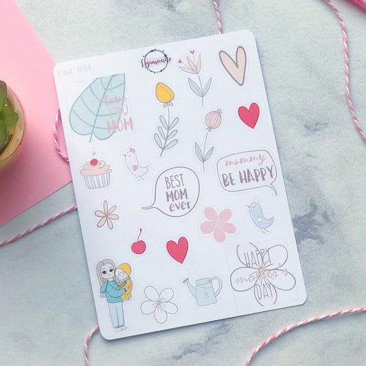 Sticker día de la mamá