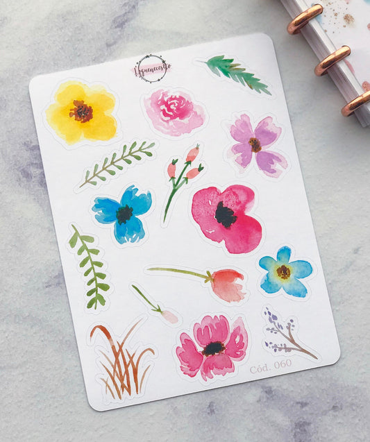 Sticker flores floral