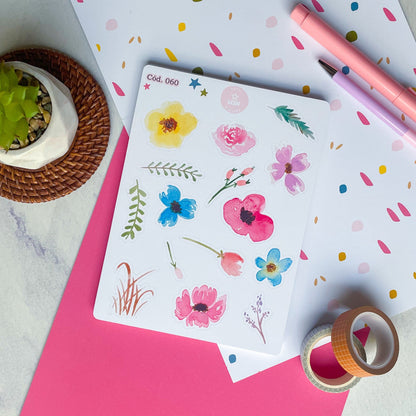 Sticker flores floral