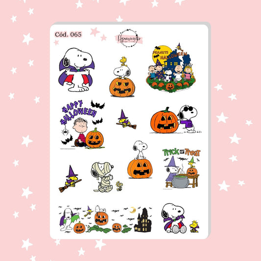 Stickers Snoopy Halloween