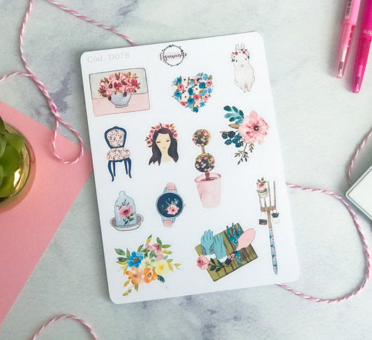 Sticker Coleccion Primavera 078